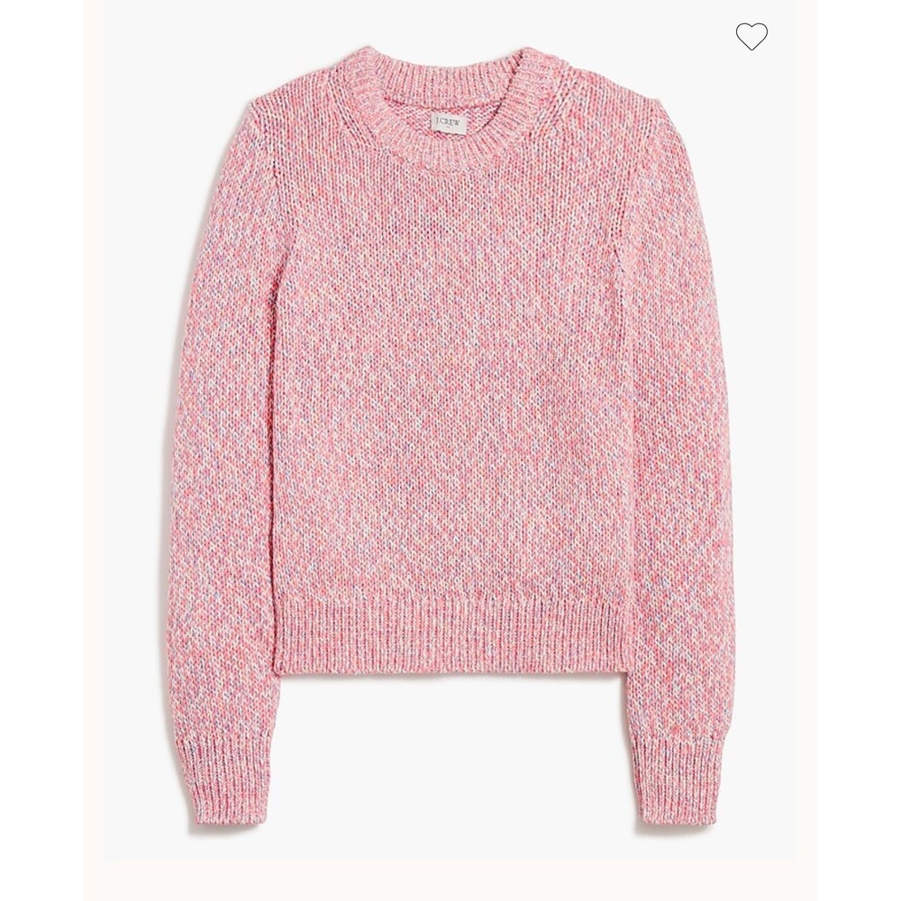 J.Crew Marled Crewneck Sweater In Himalayan‎ Spice Pullover Spring Women's Sz M
